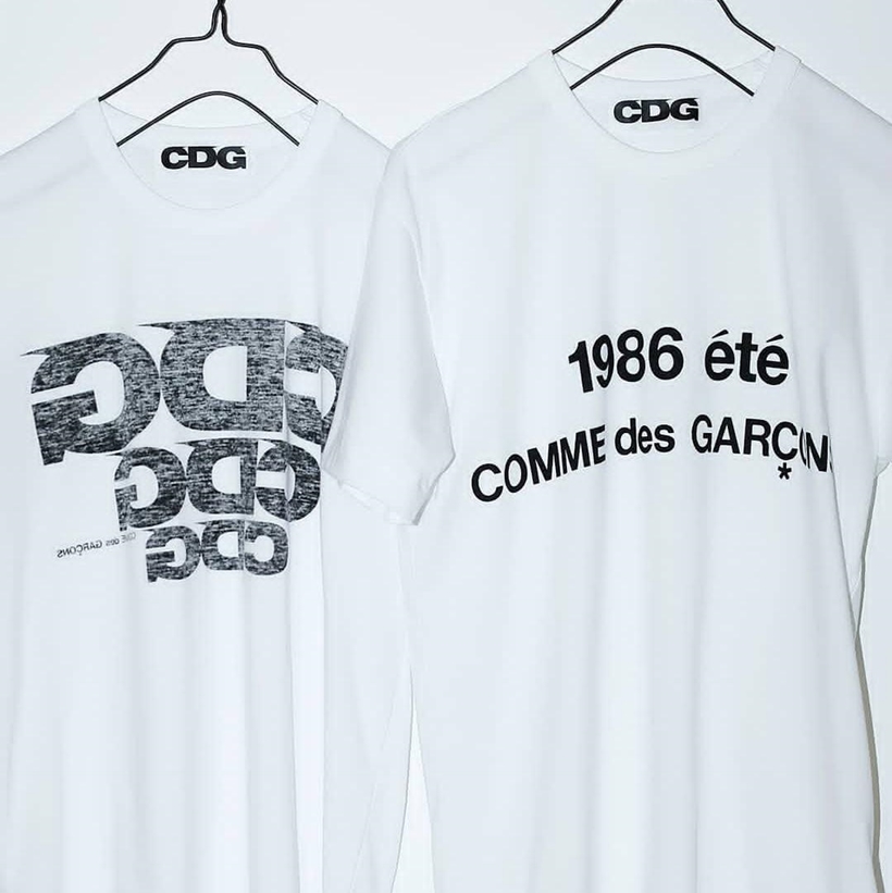 COMME des GARCONS 新ブランド「CDG」からTEEが8/6発売 (コム デ ギャルソン)