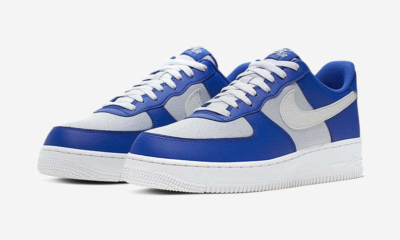 ナイキ エア フォース 1 07 ロー 1 “ゲームロイヤル/サミットホワイト” (NIKE AIR FORCE 1 07 LOW 1 “Game Royal/Summit White”) [CI0056-400]