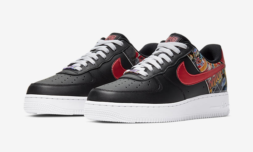 ナイキ エア フォース 1 07 ロー LE “ブラック/アンバーグロー” (NIKE AIR FORCE 1 07 LOW LE “Black//Ember Glow”) [CK0732-081]