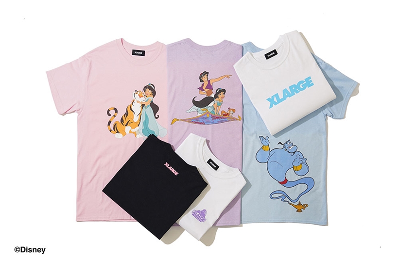 名作映画「アラジン」をフィーチャーした「XLARGE “ALADDIN” COLLECTION」が8/10発売 (エクストララージ)