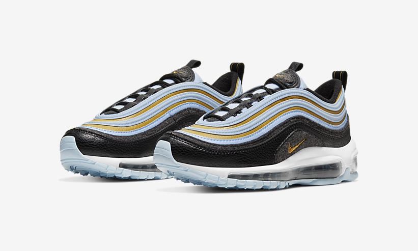 ナイキ エア マックス 97 “ブラック/ブルー/メタリックゴールド” (NIKE AIR MAX 97 “Black/Blue/Metallic Gold”) [CD4831-001]