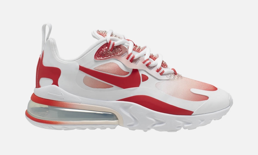 ナイキ エア マックス 270 リアクト “ホワイト/レッド” (NIKE AIR MAX 270 REACT “White/Red