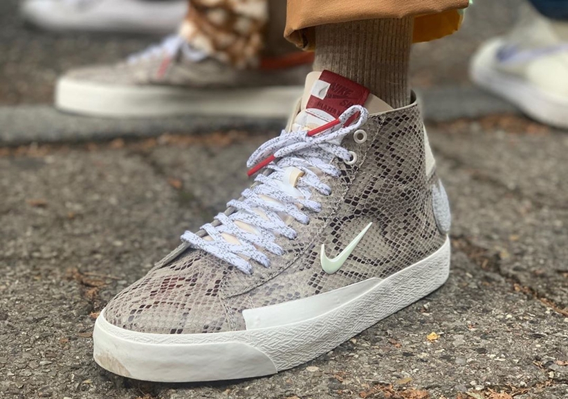 SOULLAND × NIKE SB BLAZER MID "Snake" (ソウルランド ナイキ エスビー ブレーザー ミッド "スネーク")