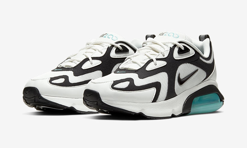 ナイキ エア マックス 200 “ホワイト/ブラック/ティール” (NIKE AIR MAX 200 “White/Black/Teal”) [AT6175-105]