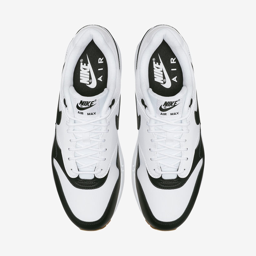 nike air max 1 white black gum