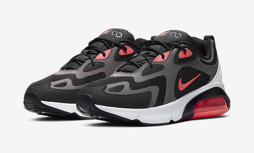 ナイキ エア マックス 200 “ブラック/グレー/レッド” (NIKE AIR MAX 200 “Black/Gery/Red”) [AQ2568-005]