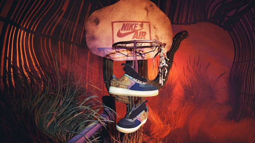 トラビス・スコット × ナイキ エア フォース 1 ロー " カクタス ジャック" (TRAVIS SCOTT NIKE AIR FORCE 1 LOW "Cactus Jack") [CN2405-900]