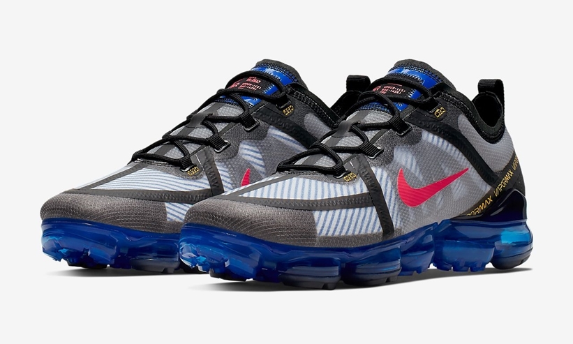 ナイキ エア ヴェイパーマックス 2019 “ブラック/ハイパーブルー” (NIKE AIR VAPORMAX 2019 “Black/Hyper Blue”) [AR6631-008]