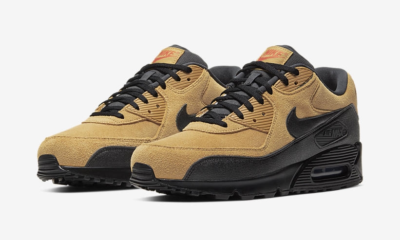 wheat black air max 90