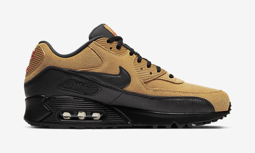 wheat black air max 90