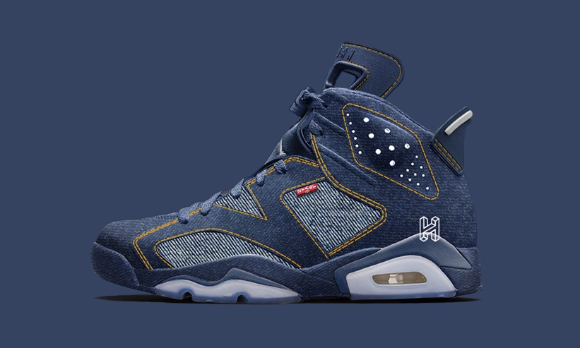 2020年にリーバイス × ナイキ エア ジョーダン 6が登場か？ (NIKE AIR JORDAN 6 Levi’s)