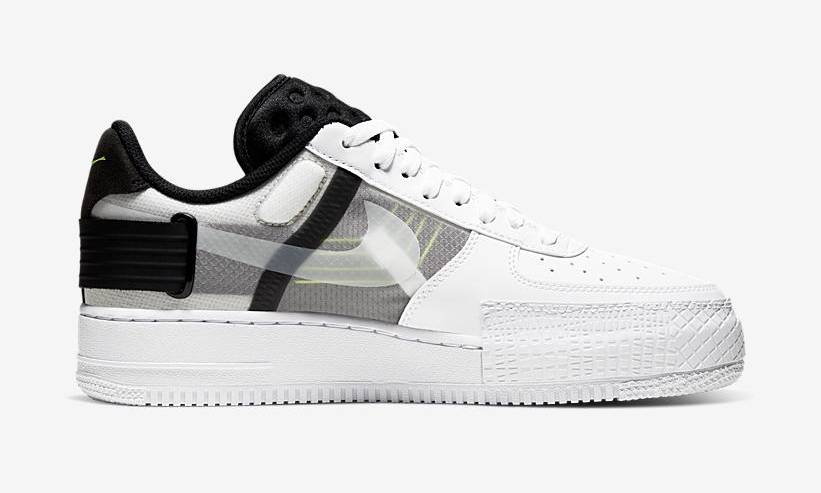 air force 1 low type white black