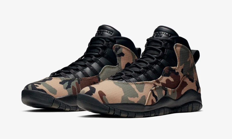 8/31発売！ナイキ エア ジョーダン 10 レトロ “デザートカモ/ブラック” (NIKE AIR JORDAN X RETRO “Desert Camo/Black”) [310805-201]