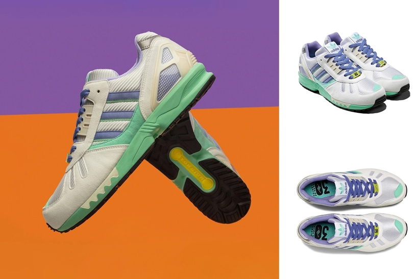 8/24発売！adidas CONSORTIUM ZX7000 “White/Lilac Green” (アディダス コンソーシアム ZX7000 “ホワイト/ライラックグリーン”) [FU8404]