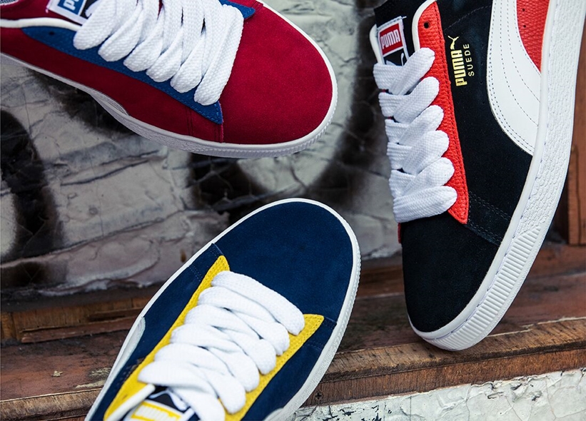 BILLY’S 限定！PUMA SUEDE CLASSIC BLOCK が8/30発売 (ビリーズ プーマ クラシック ブロック) [369873-01,02,03]