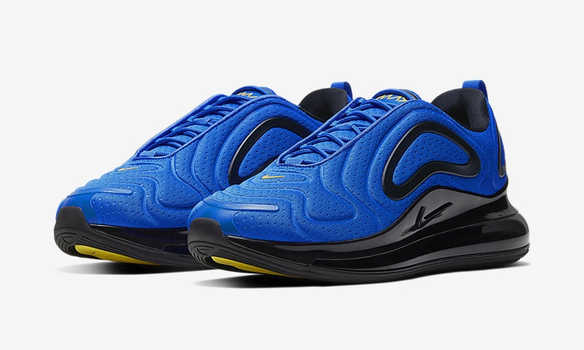 nike air max 720 blue and black