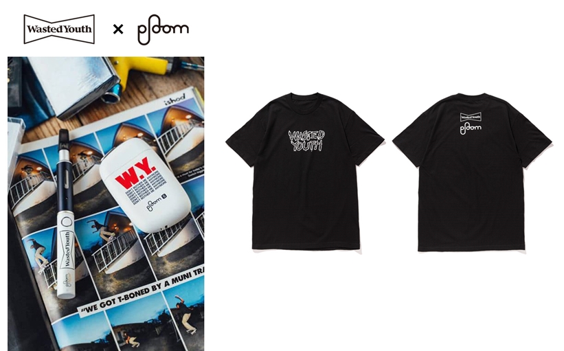 プルーム・テック × Wasted Youth 東京/大阪 POP-UP STOREが8/24、8/25開催！コラボアイテムなどもリリース