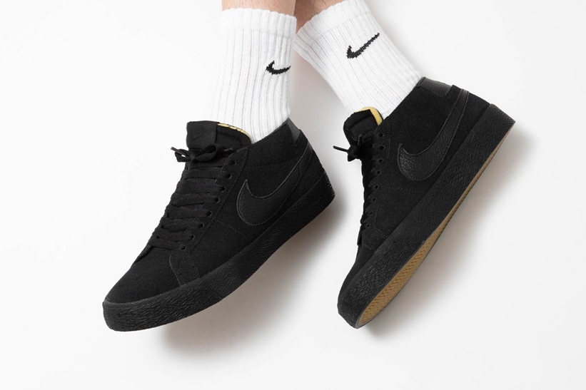 ナイキ SB ズーム ブレーザー チャッカ "ブラック" (NIKE SB ZOOM BLAZER CHUKKA "Black") [AT9765-004]