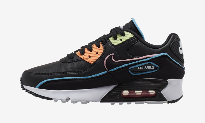 ナイキ ウィメンズ エア マックス 90 “ブラック/ホワイト/ブルー/ピンク” (NIKE WMNS AIR MAX 90 “Black/White/Blue/Pink”) [CK4068-001]