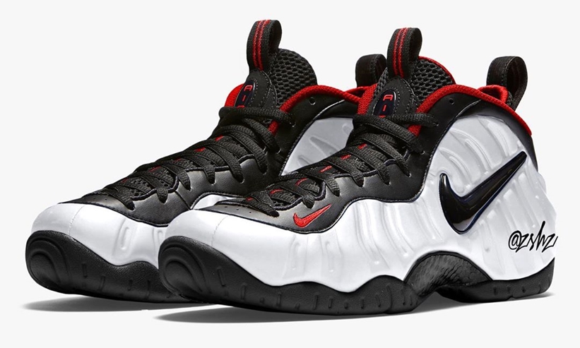 3 5発売 ナイキ エア フォームポジット プロ ホワイト ブラック ユニバーシティレッド Nike Air Foamposite Pro White Black University Red 103 Fullress スニーカー発売日 抽選情報 ニュースを掲載 ナイキ ジョーダン ダンク シュプリーム Supreme