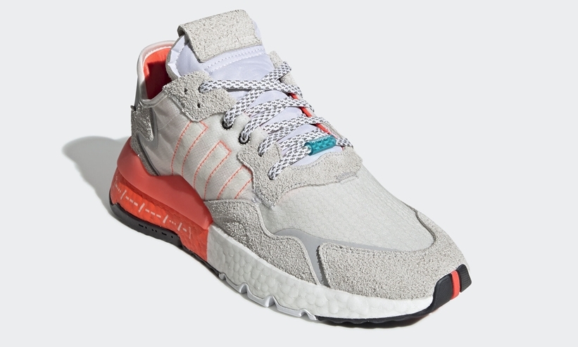 9/21発売！アディダス オリジナルス ナイト ジョガー “ホワイト/ソーラーレッド” (adidas Originals NITE JOGGER “White/Solar Red”) [EH0249]