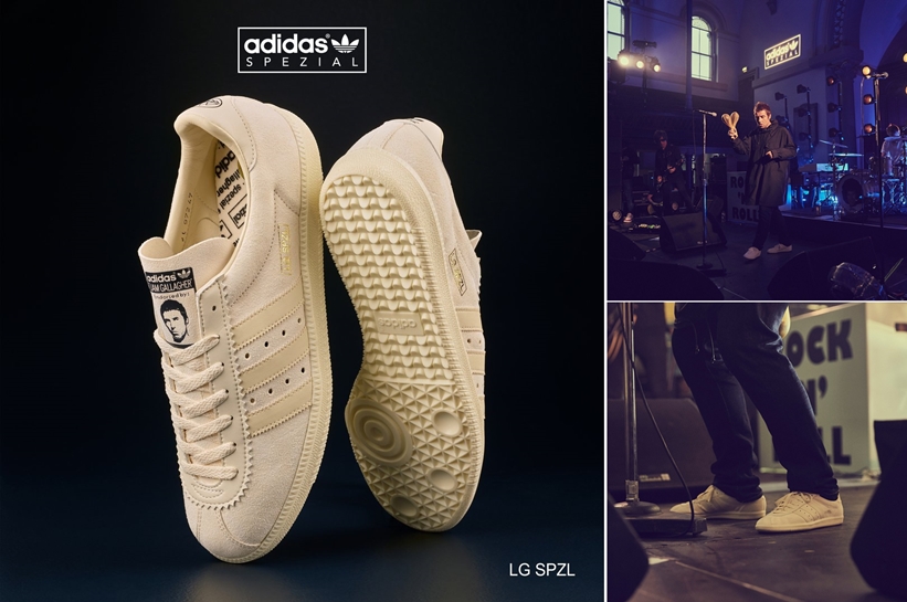 liam gallagher adidas spezial white