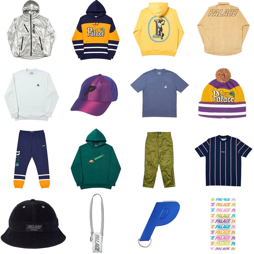 Palace Skateboards 2019 AUTUMN 4th Dropが8/31展開 (パレス スケートボード 2019 秋)