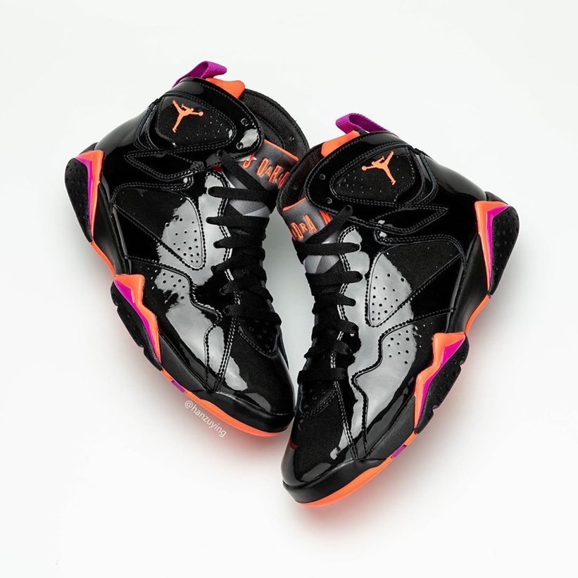 jordan 7 retro black patent