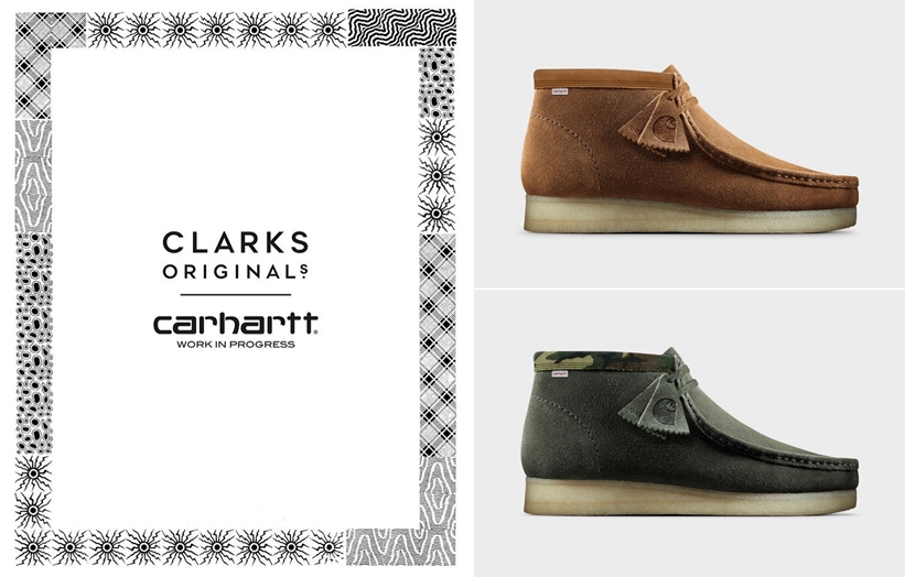 カーハート × クラークス ワラビーが9/5発売予定 (Carhartt CLARKS