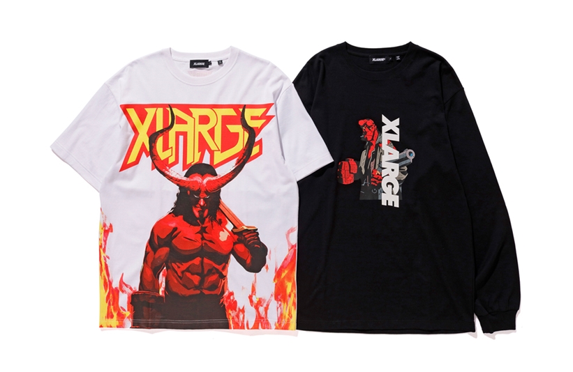 アメコミダークヒーロー「HELLBOY ヘルボーイ」 × XLARGE コラボが9/14発売 (エクストララージ)