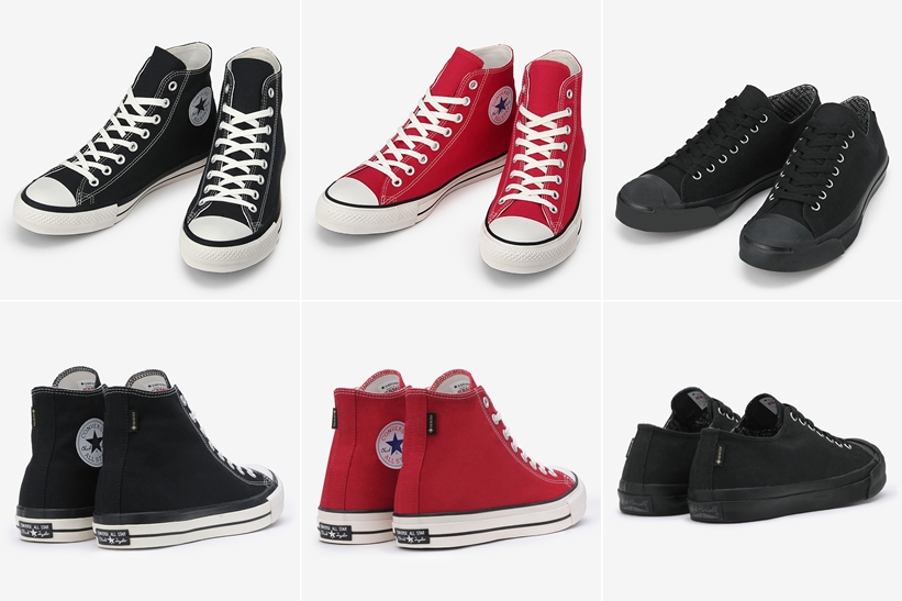 GORE-TEX素材を使用した “CONVERSE ALL STAR 100 HI 2カラー” “JACK PURCELL RH”が9月発売 (ゴアテックス コンバース オールスター 100 / ジャックパーセル)