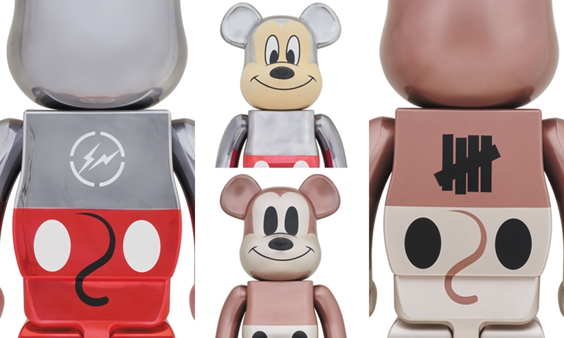 ミッキーマウス 生誕90周年記念！BE@RBRICK × FRAGMENT / UNDEFEATED コラボレーションが9月発売 (MICKEY MOUSE ベアブリック フラグメント アンディフィーテッド 藤原ヒロシ)