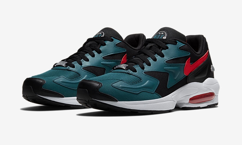 ナイキ エア マックス 2 ライト レトロ “ブラック/ホワイト/ティール” (NIKE AIR MAX 2 LIGHT RETRO “Black/White/Teal”) [AO1741-004]