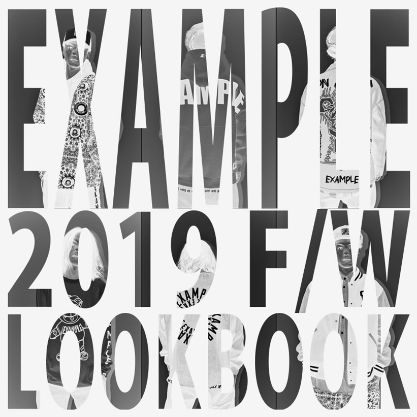 EXAMPLE 2019 F/W COLLECTION 9/21展開！初のLOOKBOOKも公開 (エグザンプル)
