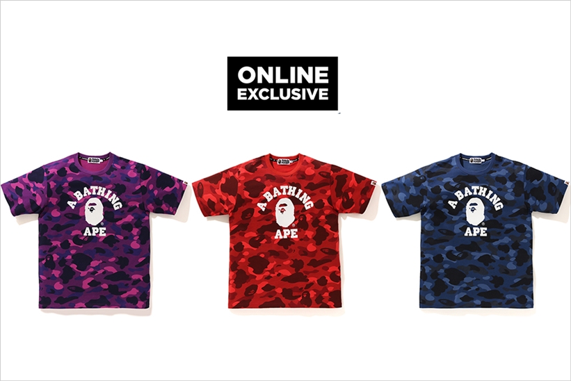 A BATHING APE ONLINE EXCLUSIVE 新作がリリース (ア ベイシング エイプ オンライン 限定)