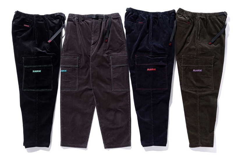 XLARGE × GRAMICCI “CORDUROY RESORT PANT”が9/7発売 (エクストララージ グラミチ)