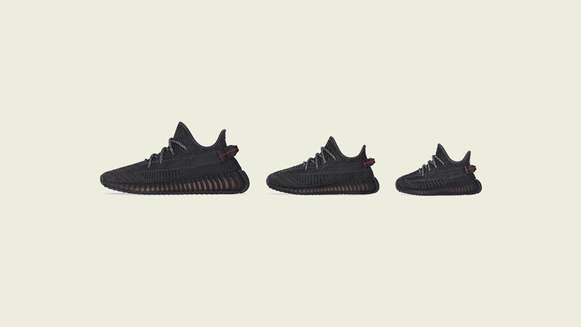 11/29にリストック！？アディダス オリジナルス イージー 350 ブースト V2 “ブラック” (adidas Originals YEEZY 350 BOOST V2 “Black”) [FU9006]