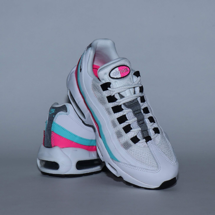 ナイキ ウィメンズ エア マックス 95 “ホワイト/ブラック/オーロラグリーン” (NIKE WMNS AIR MAX 95 “﻿White/Black/Aurora Green”) [307960-117]