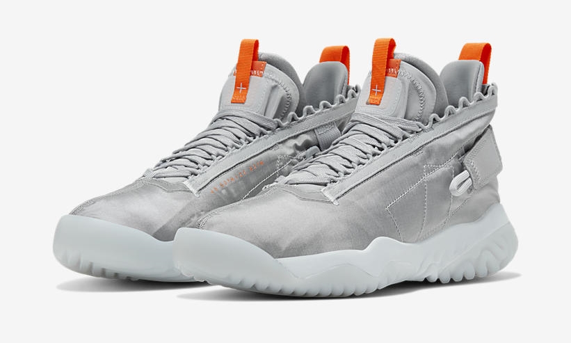 ナイキ ジョーダン プロト リアクト “ウルフグレー/ピュアプラチナム/トータルオレンジ” (NIKE JORDAN PROTO REACT “Wolf Grey/Pure Platinum/Total Orange”) [BV1654-008]