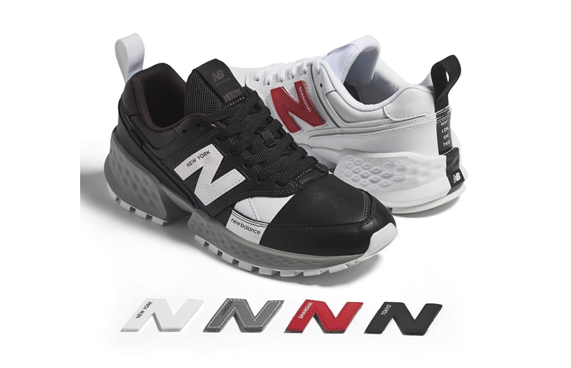 ニューバランスの「Nロゴ」が取替可能！MS574 AGB/AGCが発売 (New Balance)