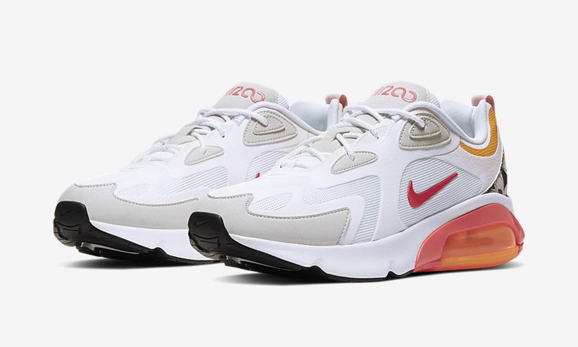 ナイキ エア マックス 200 “ホワイト/オレンジ” (NIKE AIR MAX 200 “White/Orange”) [AQ2568-103]