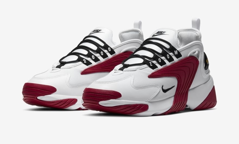 ナイキ ズーム 2K “ホワイト/ジムレッド” (NIKE ZOOM 2K “White/Gym Red”) [AO0269-107]