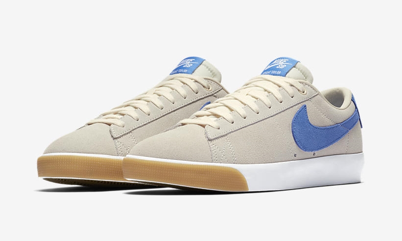 ナイキ ズーム ブレーザー ロー GT "ペールアイボリー/パシフィックブルー" (NIKE ZOOM BLAZER LOW GT "Pale Ivory/Pacific Blue") [704939-103]