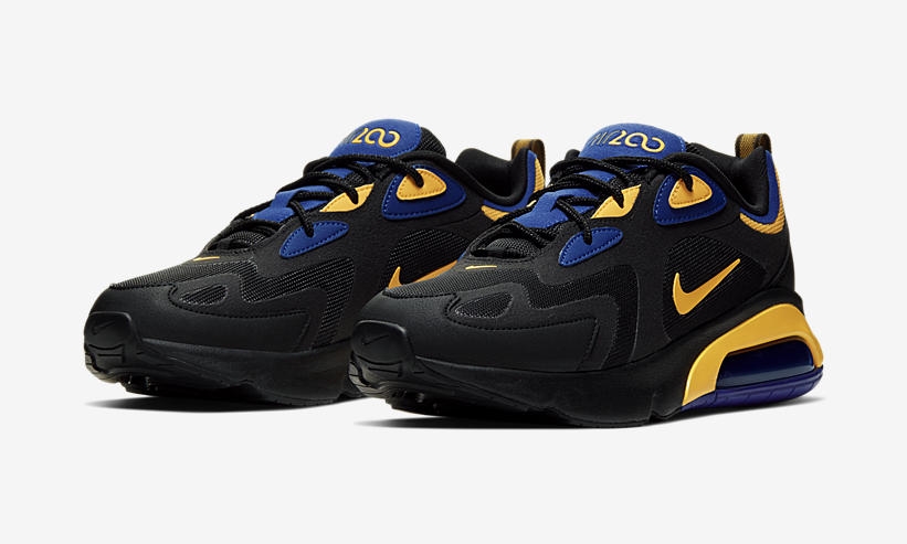 ナイキ エア マックス 200 “ブラック/ブルー/ゴールド” (NIKE AIR MAX 200 “Black/Blue/Gold”) [AQ2568-004]