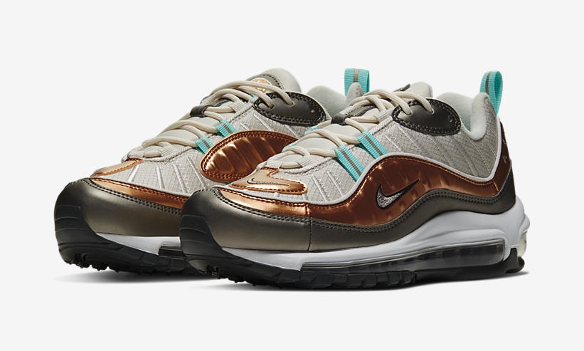 ナイキ エア マックス 98 “ファントム/カッパー/ティール” (NIKE AIR MAX 98 “Phantom/Copper/Teal”) [BV6536-002]