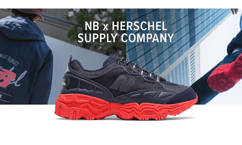 New Balance × Herschel Supply Company 限定カプセルコレクションがオンラインにて9/14 11:00より先行予約開始 (ニューバランスハーシェル サプライ)