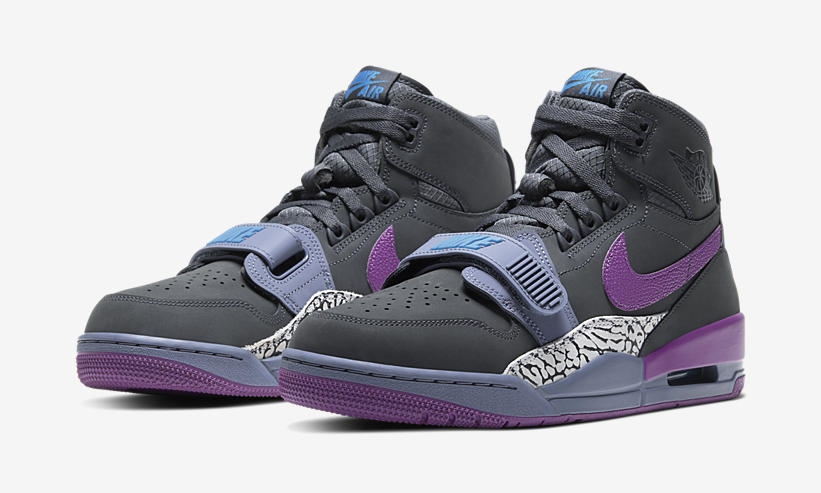 ナイキ ジョーダン レガシー 312 “グレー/パープル” (NIKE JORDAN LEGACY 312 “Grey/Purple”) [AV3922-005]