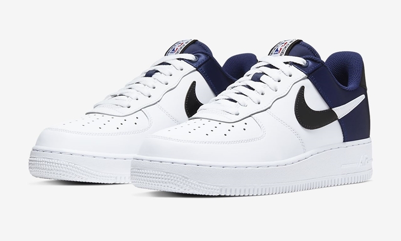 ナイキ エア フォース 1 07 ロー NBA  “ミッドナイトネイビー/ホワイト” (NIKE AIR FORCE 1 07 LOW NBA “Midnight Navy/White”) [BQ4420-400]