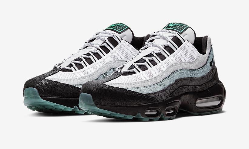 ナイキ エア マックス 95 SE "ブラック/ホワイト/グリーン" (NIKE AIR MAX 95 SE "Black/White/Green") [CT1139-001]