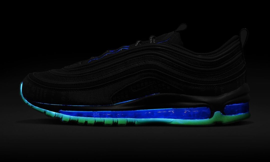 air max 97 black and green